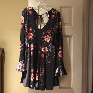 Free People black dress Size L